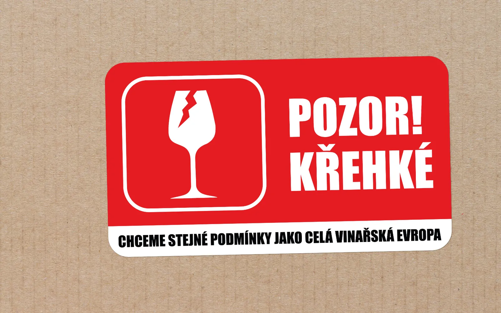 POZOR! KŘEHKÉ